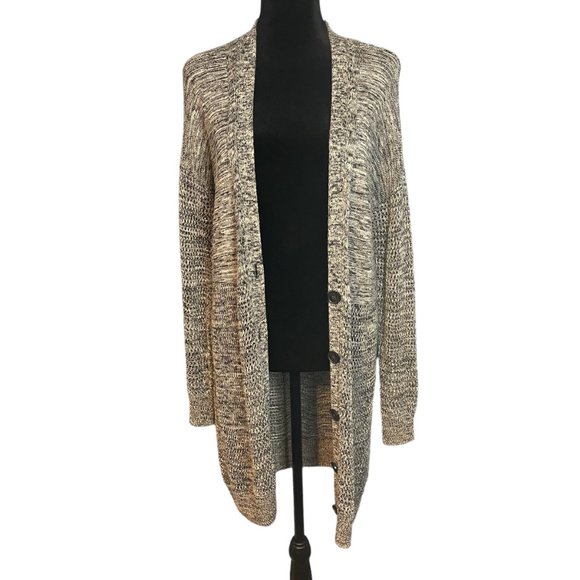 Vince Sweaters - Vince Knit Cardigan XS Gray Longline Lightweight Spring Soft Gray Costal‎